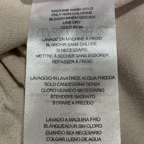 LYSSE "Ilaria" Short Sleeve Tunic Blazer Open Front Short Sleeve, Cream - L - Picture 12 of 15